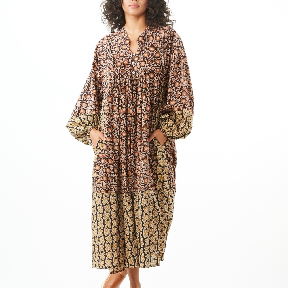 King Csilla Printed Maxi Dress
